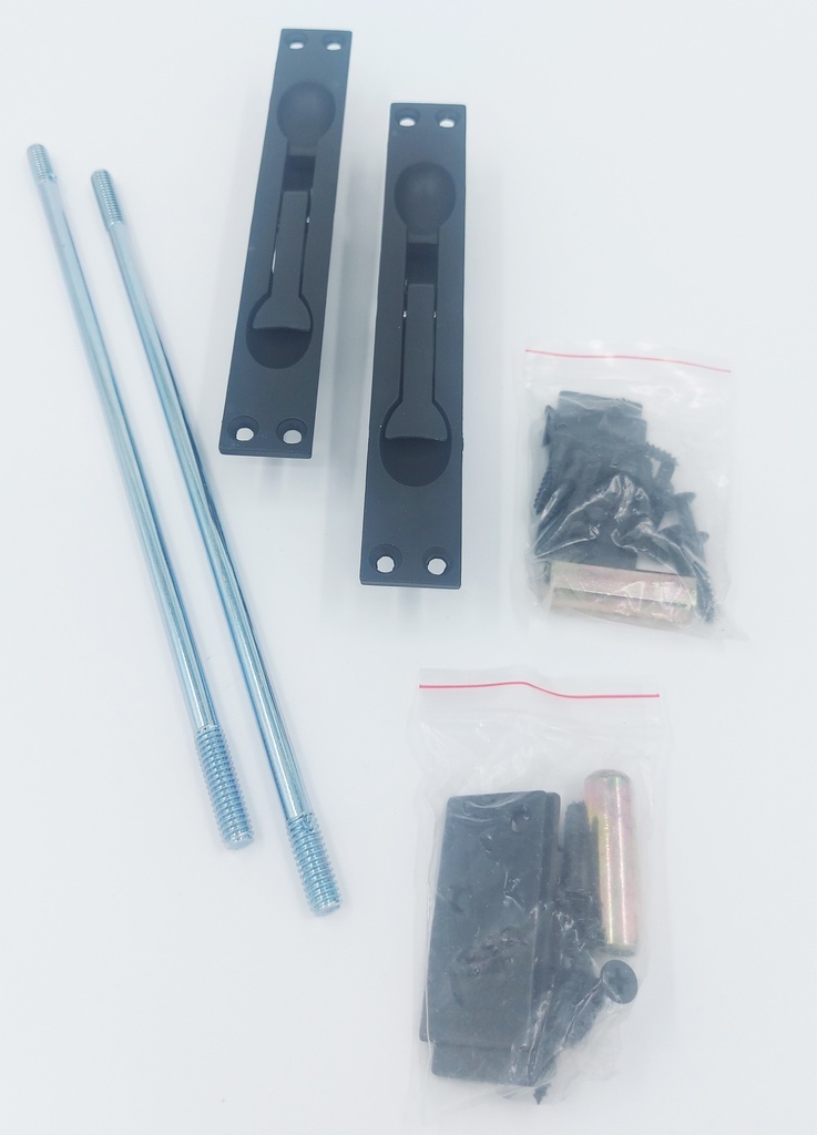 Flush Bolts Top & Bottom for Steel Doors Oil Rubbed Bronze 310LOCK